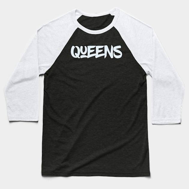 Queens Style Baseball T-Shirt by LefTEE Designs